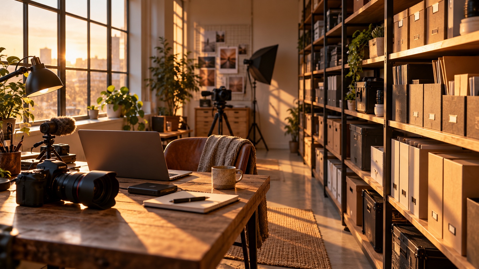 Production records organized into a finance archive