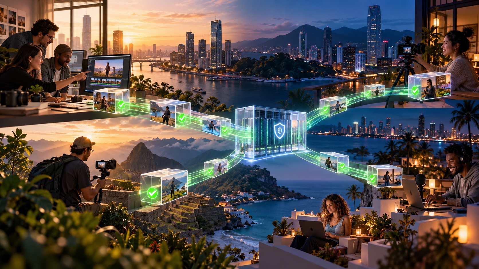 Global brands, agencies, and creators connected through a cross-border payment and reconciliation network